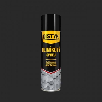 HLINÍKOVÝ SPREJ Distyk, sprej 400 ml, hliníkový matný