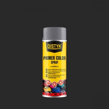 PRIMER COLOR SPRAY Distyk, sprej 400 ml, grafitová černá