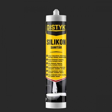 SANITÁRNÍ SILIKON Distyk / SILIKON SANITÄR, kartuše 310 ml, bílá