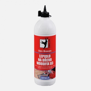 Lepidlo na dřevo WOODFIX D3, dóza 250 g