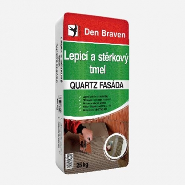 Lepicí a stěrkový tmel QUARTZ FASÁDA, pytel 25 kg