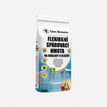 Flexibilní spárovací hmota na obklady a dlažbu , pytel 2 kg, hnědá tmavá