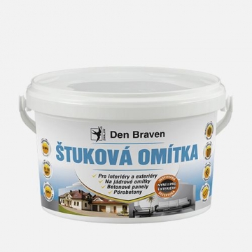 Štuková omítka, kbelík, 14 kg, bílá